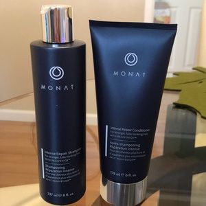 Intense Repair Shampoo and Conditioner.